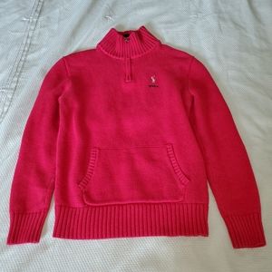 Polo Ralph Lauren red pocket sweater
